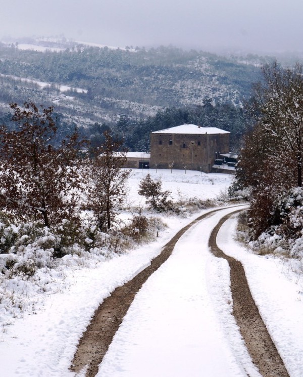 Nieve en Casa Miralles